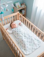 Saco de Dormir Casulo Bebê Menino Suedine Estampado Tartarugas