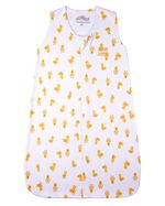 Saco de Dormir Bebê Menino Menina Casulo Suedine Estampado Patinhos