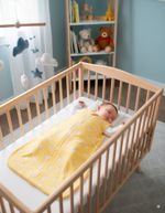 Saco de Dormir Bebê Menino Menina Casulo Suedine Estampado Patinhos
