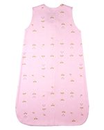 Saco de Dormir Casulo Bebê Menina Suedine Estampado Tulipas