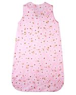 Saco de Dormir Casulo Bebê Menina Suedine Estampado Floral