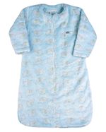 Saco de Dormir Bebe Casulo Pijama Cobertor Soft Nuvens Grosso Zíper