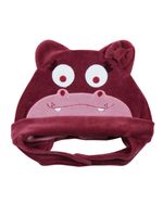 Touca Bebê Plush Hipopótamo
