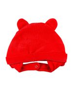 Touca de Bebê Plush Ursinha