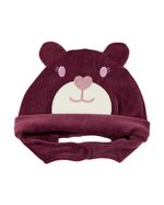 Touca de Bebê Plush Ursinha