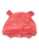 Touca de Bebê Plush Bordado Olhos com Estrelinhas