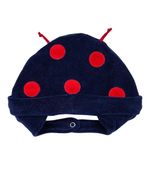Touca Bebê Plush Joaninha
