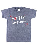Conjunto Infantil Menino Malhão Vintage Vellutato e Índigo Stone Washed Mister Awesome