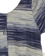 Vestido Infantil Malha Mescla Estampada Strass