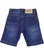 Bermuda Infantil Menino Índigo Catarina Stone Washed