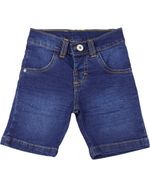 Bermuda Infantil Menino Índigo Catarina Stone Washed