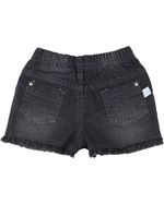Shorts Infantil Menina Indigo Moss Black Strass