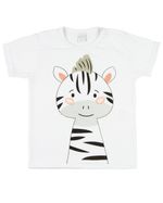Pijama Curto Menino Infantil 10 Meses a 4 Anos Cotton Fino Verão Manga Curta Bichinhos