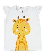 Pijama Curto Menina Infantil 10 Meses a 4 Anos Cotton Fino Verão Manga Curta Bichinhos