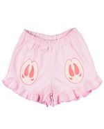 Pijama Curto Menina Infantil 10 Meses a 4 Anos Cotton Fino Verão Manga Curta Bichinhos
