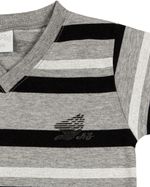 Pijama Infantil Menino Malha Mescla Listrada Silk AZ