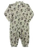 Macacão Infantil Pijama Inverno Malha Grossa Microsoft Estampado