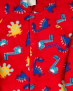 Macacão Infantil Pijama Inverno Malha Grossa Microsoft Estampado