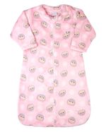 Saco de Dormir Bebe Casulo Pijama Cobertor Soft Estampado Grosso Ziper
