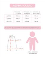 Saco de Dormir Bebe Casulo Pijama Cobertor Soft Estampado Grosso Ziper