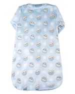 Saco de Dormir Bebe Casulo Pijama Cobertor Soft Estampado Grosso Ziper