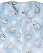 Saco de Dormir Bebe Casulo Pijama Cobertor Soft Estampado Grosso Ziper