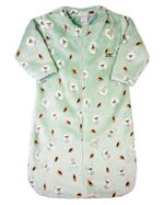 Saco de Dormir Bebe Casulo Pijama Cobertor Soft Estampado Grosso Ziper