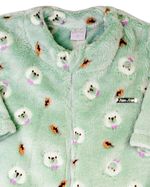 Saco de Dormir Bebe Casulo Pijama Cobertor Soft Estampado Grosso Ziper