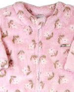 Saco de Dormir Bebe Casulo Pijama Cobertor Soft Nuvens Grosso Zíper