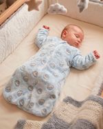 Saco de Dormir Bebe Casulo Pijama Cobertor Soft Estampado Grosso Ziper