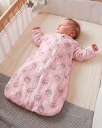 Saco de Dormir Bebe Casulo Pijama Cobertor Soft Estampado Grosso Ziper