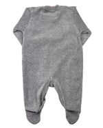 Macacão Bebê Plush Bordado Gatinha com Lacinho