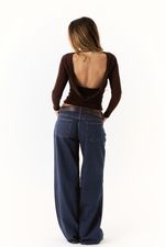 Blusa Decote Costas 