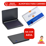 ALMOFADA PARA CARIMBO N 3 AZUL