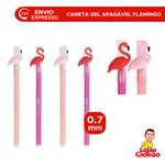 CANETA GEL APAGAVEL FLAMINGO