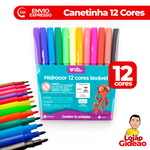 CANETINHA ESCOLAR 12 CORES