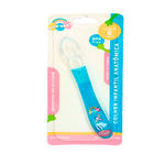 COLHER BABY DE SILICONE AZUL