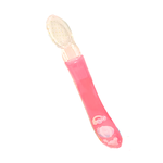 COLHER BABY DE SILICONE ROSA