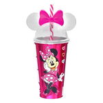 COPO MINNIE COM TAMPA DE ORELHA 500ML