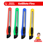 ESTILETE PLASTICO FINO 9MM