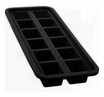 FORMA DE GELO SILICONE PRETO