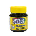 GUACHE 15ML ACRILEX PRETO ACRILEX