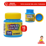 GUACHE 15ML AZUL TURQUESA ACRILEX