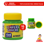 GUACHE 15ML VERDE FOLHA