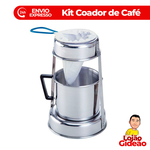 KIT CAFE COM COADOR ALUMINIO