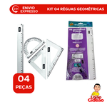 KIT GEOMETRICO 4 PECAS