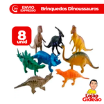 KIT MINI DINOSSAUROS COM 10 UM