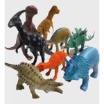 KIT MINI DINOSSAUROS COM 10 UM