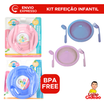 KIT REFEICAO INFANTIL 03 PECAS