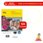 PAPEL A4 FOTOGRAFICO 180G PCT 50 FOLHASS